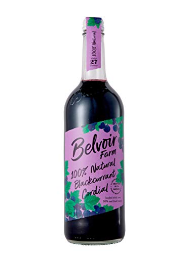 Belvoir Natürliche Schwarze Johannisbeere Cordial, 750 ml von BELVOIR FRUIT FARMS