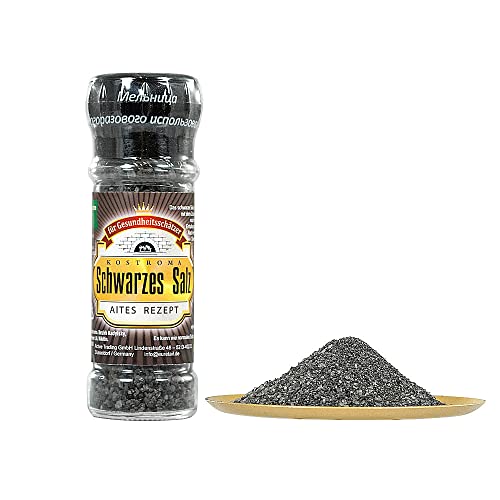Schwarzes Salz (Salzmühle) 110 g von BEM