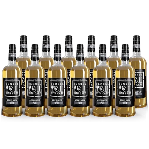 BEMBEL WITH CARE Apfelwein (12 x 1,0l., Apfelwein-Pur) von BEMBEL WITH CARE