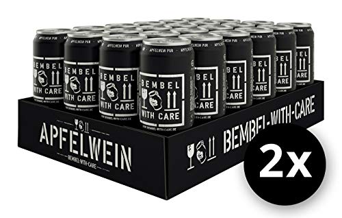 BEMBEL-WITH-CARE Apfelwein-Pur (24 x 500 ml) von BEMBEL-WITH-CARE
