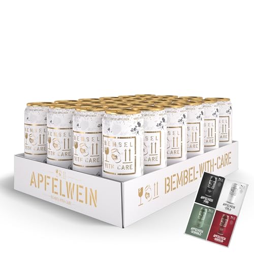 BEMBEL WITH CARE Apfelwein Winter Limited Edition 24 x 0,5L inkl. 6,00€ EINWEG Pfand und einer BEMBEL WITH CARE Postkarte von BEMBEL WITH CARE