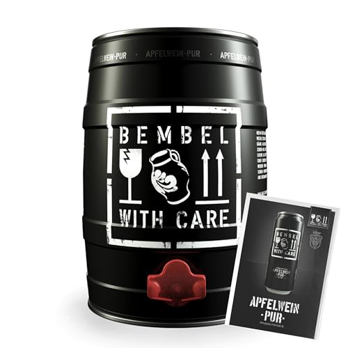 BEMBEL WITH CARE Partyfass I 1x 5 Liter Apfelwein-Pur inkl. einer BEMBEL WITH CARE Postkarte BEMBEL WITH CARE Partyfass I 1x 5 Liter Apfelwein-Pur inkl. einer BEMBEL WITH CARE Postkarte von BEMBEL WITH CARE