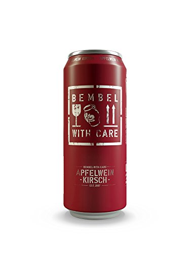 Bembel with Care 24 x 0,5L Apfelwein Kirsche von BEMBEL-WITH-CARE