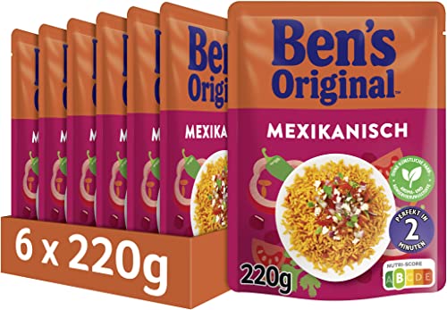 Ben's Original Express Reis Mexikanisch, 6 Packungen (6 x 220g) von Ben's Original