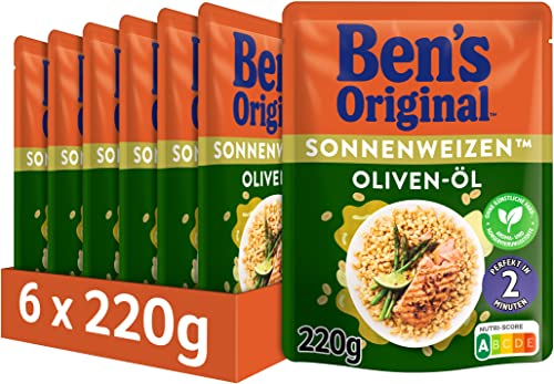 BEN’S ORIGINAL Express Sonnenweizen Olivenöl, 6 Packungen (6 x 220g) von Ben's Original