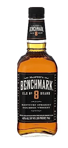 Benchmark McAFEE'S Old N? 8 Brand Kentucky Straight Bourbon Whiskey Whisky, 0.7 l von Benchmark