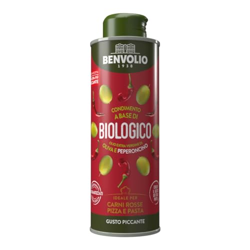 Chiliöl BIO Italienish - BENVOLIO 1938 | 250ml - Olivenöl Extra Vergine Bio aromatisiert mit Chili von BENVOLIO