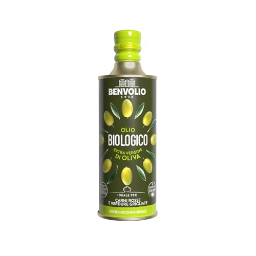 Olivenöl BIO EXTRA VERGINE - BENVOLIO 1938 BIO | 500 ml - Kaltgepresst 100% Italienisches Olivenöl- Unverwechselbarer Geschmack Metallflasche Extra Virgin Olive Oil Olivenöl Nativ Extra Olivenöl BIO EXTRA VERGINE - BENVOLIO 1938 BIO | 500 ml - Kaltgepresst 100% Italienisches Olivenöl- Unverwechselbarer Geschmack Metallflasche Extra Virgin Olive Oil Olivenöl Nativ Extra von BENVOLIO