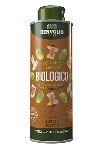 Olivenöl BIO Extra Vergine Aromatisiert mit Steinpilzen - BENVOLIO | 250ml von BENVOLIO