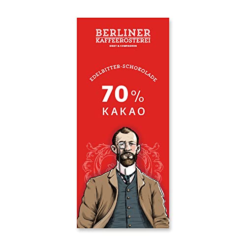 BKR - Tafel - ClassicLine (Edelbitter 70%) von BERLINER KAFFEERÖSTEREI GIEST & COMPAGNON