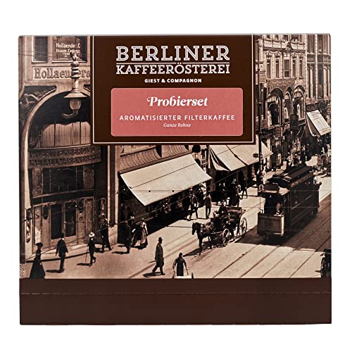 Berliner Kaffeerösterei Probierset (Aromatisierter Filterkaffee (ganze Bohne)) von BERLINER KAFFEERÖSTEREI GIEST & COMPAGNON