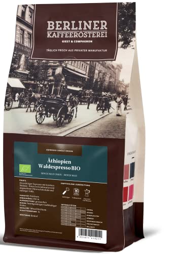 Berliner Kaffeerösterei Äthiopien "Waldespresso" Bio gemahlen 500g von BERLINER KAFFEERÖSTEREI GIEST & COMPAGNON