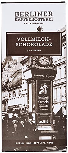 Nostalgietafel - Dönhoffplatz - Schokolade Nostalgietafel - Dönhoffplatz - Schokolade von BERLINER KAFFEERÖSTEREI GIEST & COMPAGNON