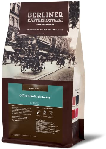 Officelinie Kickstarter gemahlen 1000g von BERLINER KAFFEERÖSTEREI GIEST & COMPAGNON