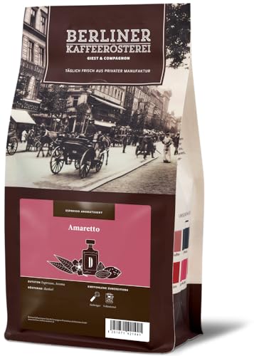 aromatisierter Espresso Amaretto gemahlen 1000g von BERLINER KAFFEERÖSTEREI GIEST & COMPAGNON