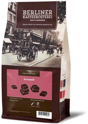 aromatisierter Espresso Karamell gemahlen 250g von BERLINER KAFFEERÖSTEREI GIEST & COMPAGNON