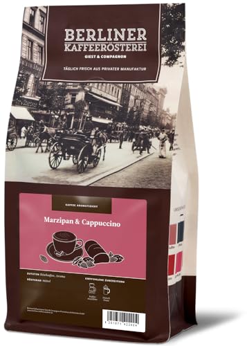 aromatisierter Kaffee Marzipan & Cappuccino Bohne 250g von BERLINER KAFFEERÖSTEREI GIEST & COMPAGNON
