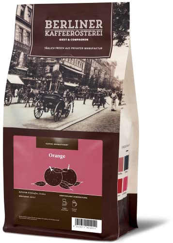 aromatisierter Kaffee Orange Bohne 1000g von BERLINER KAFFEERÖSTEREI GIEST & COMPAGNON