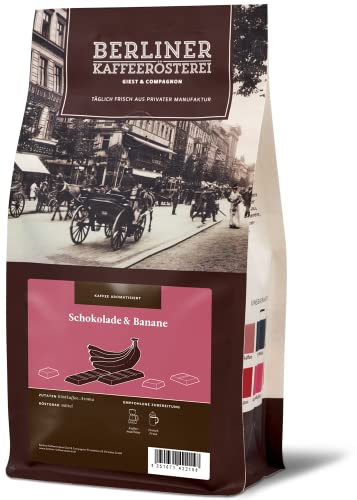aromatisierter Kaffee Schokolade & Banane Bohne 1000g von BERLINER KAFFEERÖSTEREI GIEST & COMPAGNON