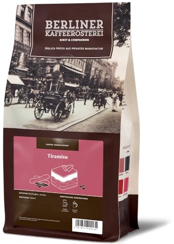 aromatisierter Kaffee Tiramisu gemahlen 1000g von BERLINER KAFFEERÖSTEREI GIEST & COMPAGNON