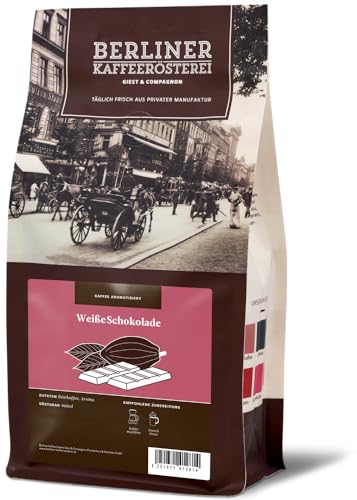 aromatisierter Kaffee weiße Schokolade Bohne 1000g von BERLINER KAFFEERÖSTEREI GIEST & COMPAGNON