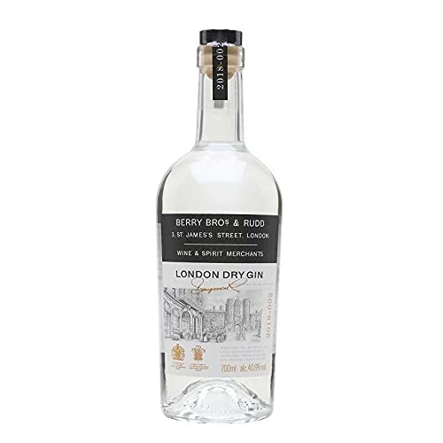 LONDON DRY GIN 70 CL von BERRY BROS. e RUDD