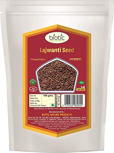 BETT Biotic Lajwanti Seed (Mimosa Pudica/Chui MUI) - 100 g von BETT