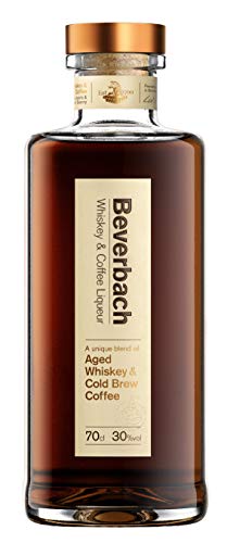 BEVERBACH Whiskey & Coffee Liqueur, 30% vol., Whiskey Blend aus BEVERBACH Whiskey und Arabica Cold Brew Coffee (1 x 0.7 l) von BEVERBACH
