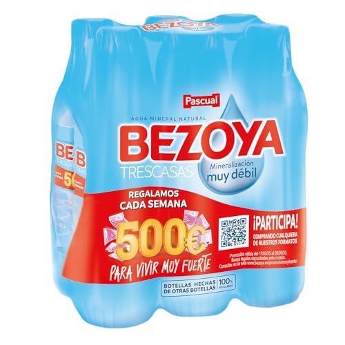 Bezoya Wasser Bezoya 1 l x 6 von Pascual