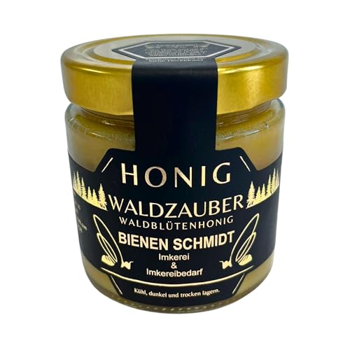 Original Deutscher Honig Waldblütenhonig 500g im Glas "Waldzauber" Honig rein und natürlich Original Deutscher Honig Waldblütenhonig 500g im Glas "Waldzauber" Honig rein und natürlich von BIENEN SCHMIDT