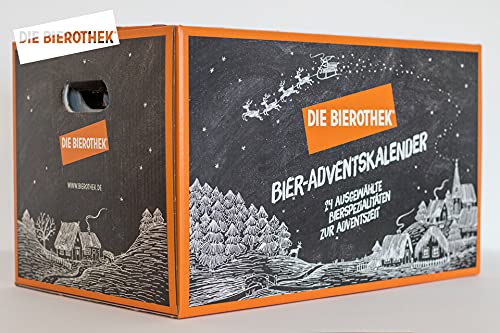 Bierothek® Bayerischer Bier-Adventskalender (24 bierige Überraschungen für die Adventszeit) von BIEROTHEK