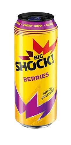 Big Shock! Energy drink Berries 500ml Big Shock! Energy drink Berries 500ml von BIG ENERGY SHOCK!