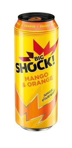 Big Shock! Energy drink Mango&Orange 500ml Big Shock! Energy drink Mango&Orange 500ml von BIG ENERGY SHOCK!