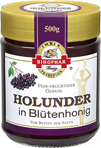 BIHOPHAR – Holunder in Blütenhonig I 500 g Honig BIHOPHAR – Holunder in Blütenhonig I 500 g Honig von BIHOPHAR Honig