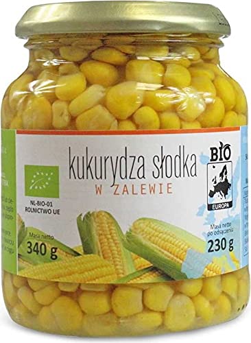 SÜSSER MAIS IM LAKE IN GLAS BIO 340 g (230 g) - BIO EUROPA von BIO EUROPA