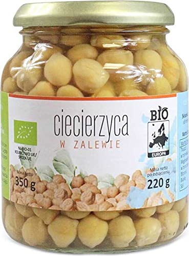 Kichererbsen IN LAKE IN GLAS BIO 350 g (215 g) - BIO EUROPA von BIO EUROPA