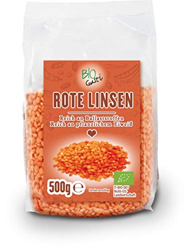 Biogustí Bio rote Linsen, 500 g Biogustí Bio rote Linsen, 500 g von BIO Gusti