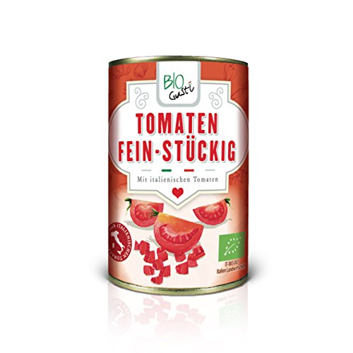 Biogustí Gewurfelte Tomaten Biogustí, 400 g Biogustí Gewurfelte Tomaten Biogustí, 400 g von BIO Gusti