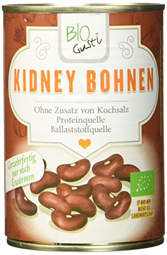 Biogustí Kidney Bohnen Bio, 12 x 400 g Biogustí Kidney Bohnen Bio, 12 x 400 g von BIO Gusti
