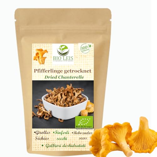 Pfifferlinge getrocknet 200g I Pfifferlinge aus Wildsammlung I 100% Natürlich I 1A Qualität (200 gr) von BIO LEIS in harmony with nature