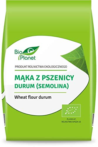 DURUM Weizenmehl (SEMOLINE) BIO 500 g - BIO PLANET von BIO PLANET