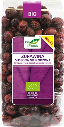 GETROCKNETE UNGESÜSSTE MOOSBEERE BIO 50 g - BIO PLANET von BIO PLANET