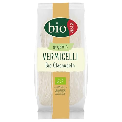 Bioasia Bio Glasnudeln – Lange Glasnudeln aus Bio Erbsenstärke – Von Natur aus vegan und glutenfrei – 1 x 100 g von Bioasia