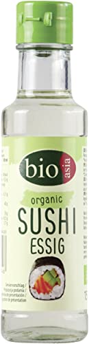 Bioasia Bio Sushi Essig – Essig zum Würzen und Verfeinern von Sushi Reis – Vegan – 1 x 150 ml von Bioasia