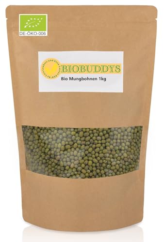 Bio Mungbohnen – proteinreich, vegan & glutenfrei – ideal für Keimsprossen & Rohkost Bio Mungbohnen – proteinreich, vegan & glutenfrei – ideal für Keimsprossen & Rohkost von BIOBUDDYS