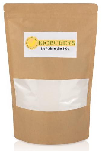 Bio Puderzucker 500g – natürlich, fein & ideal für Backen, Glasieren & Dekorieren – ein idealer Staubzucker Bio Puderzucker 500g – natürlich, fein & ideal für Backen, Glasieren & Dekorieren – ein idealer Staubzucker von BIOBUDDYS