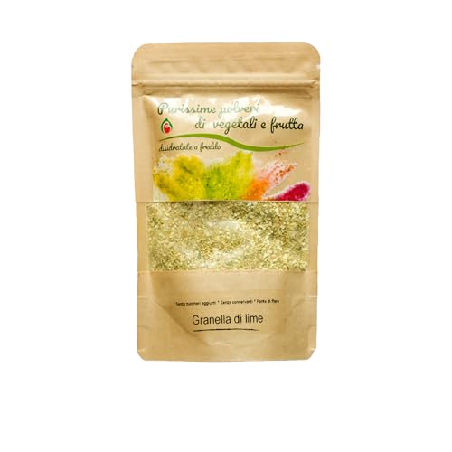 Biocal - Getrocknete Limettenflocken/dehydrierte früchte/limette getrocknet essbar/Gewürze für Wild/gewürze grillen/gewürze grillen geschenkset/limettenschale gerieben/trockenfrüchte/natürlich/60gr Biocal - Getrocknete Limettenflocken/dehydrierte früchte/limette getrocknet essbar/Gewürze für Wild/gewürze grillen/gewürze grillen geschenkset/limettenschale gerieben/trockenfrüchte/natürlich/60gr von BIOCAL