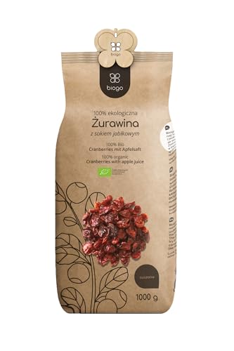 Cranberry mit Apfelsaft gesüßt BIO 1kg BIOGO Cranberry mit Apfelsaft gesüßt BIO 1kg BIOGO von BIOGO