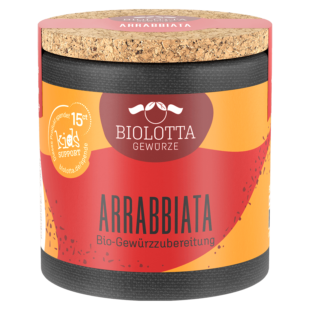 Bio Arrabiata Gewürzzubereitung Bio Arrabiata Gewürzzubereitung von BIOLOTTA