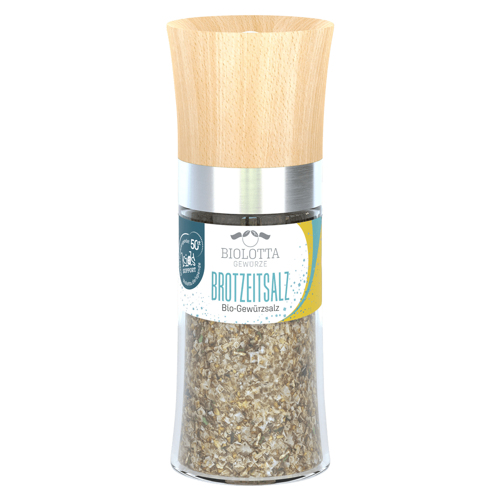 Bio Brotzeit Gewürzsalz, grob Bio Brotzeit Gewürzsalz, grob von BIOLOTTA